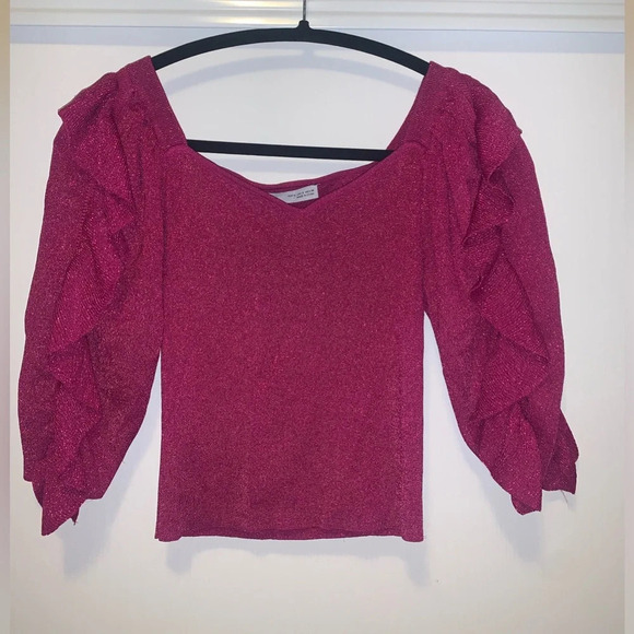 Zara Sparkle Dress Top - Picture 1 of 4